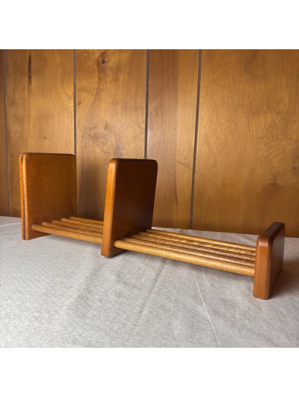 Vintage adjustable wooden